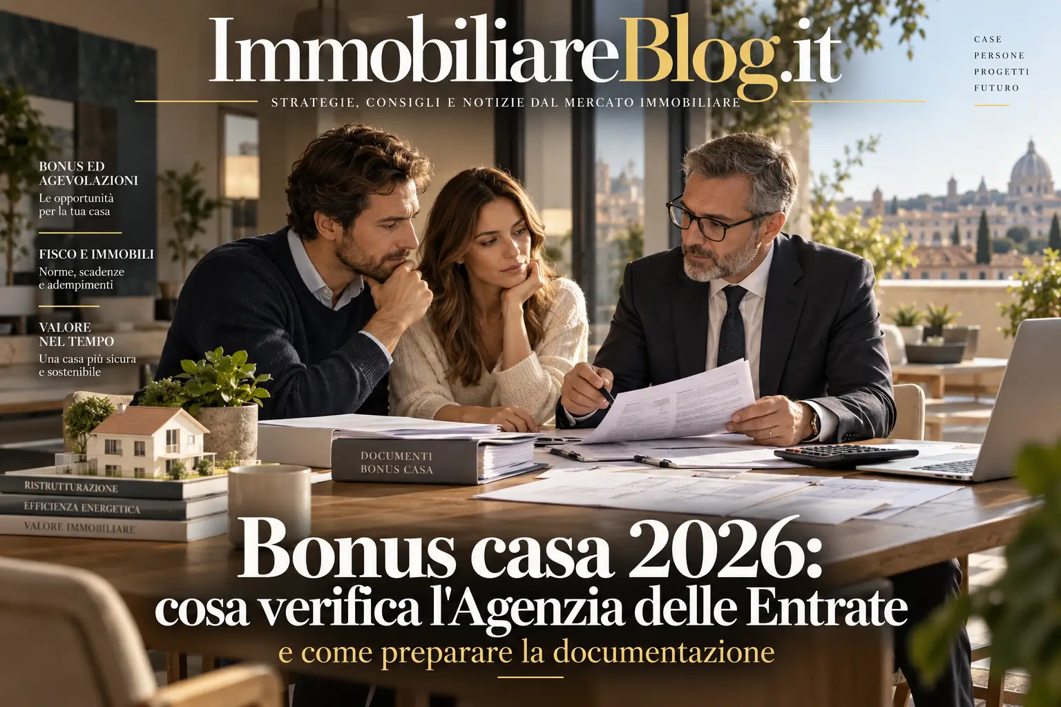 Bonus casa 2026: cosa verifica l’Agenzia delle Entrate e come preparare la documentazione