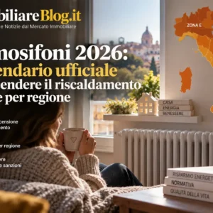 Termosifoni 2026: il calendario ufficiale per accendere il riscaldamento regione per regione